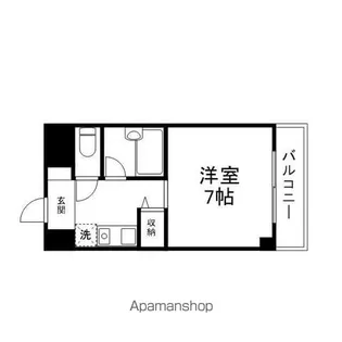 萱野ビル【7階】の間取り