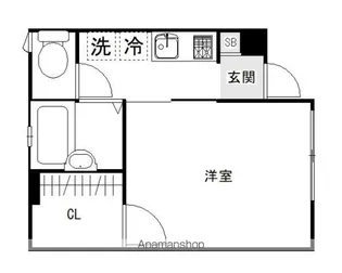 BELLWOOD【102号室号室】の間取り