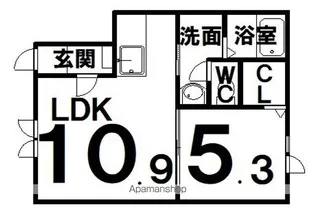 REGENT PRIMEⅠ【103号室】の間取り