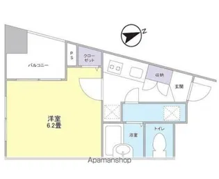 POWERHOUSE横濱【4階】の間取り