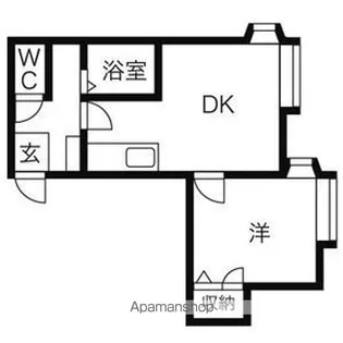 プライムハウス【102号室】の間取り