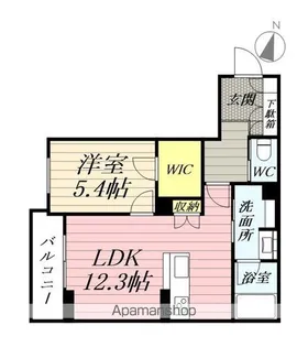 カノープス【3階】の間取り