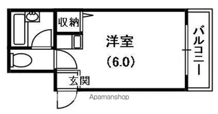 プチシティ香里園【3階】の間取り