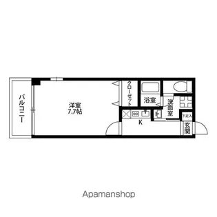 アンプルール フェール エアリーズⅡ【1階】の間取り