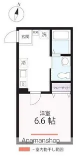 ハーミットクラブハウス リアンA棟【2階】の間取り