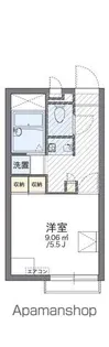 レオパレスエレガンスオキノミヤ【2階】の間取り