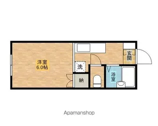 エトワールTAKAO【103号室】の間取り