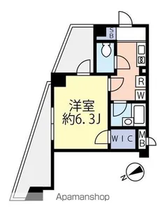 グランヴァン阿佐ヶ谷Ⅱ【4階】の間取り
