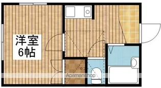 メゾン・ルミナーレ【2階】の間取り