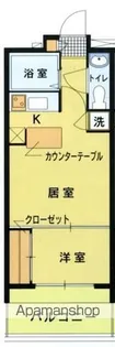 エステートモア・天神サクセス【8階】の間取り