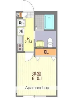 マウ溝の口【2階】の間取り