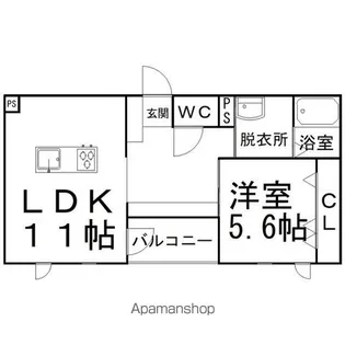 ACE【2階】の間取り