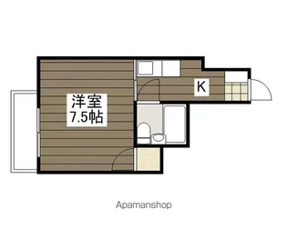 佐伯ビル【304号室号室】の間取り