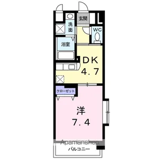ドエルⅥ【3階】の間取り