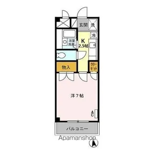 青悠荘【1階】の間取り