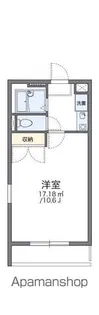 レオパレスリバーサイド【2階】の間取り