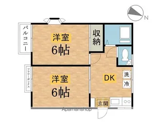 グランデュール寿【203号室】の間取り