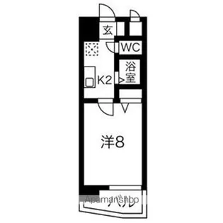 ヒルズ新栄【7階】の間取り