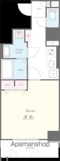 ピタゴラ箱崎【7階】の間取り