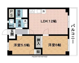 アネックスシャンテ【4階】の間取り