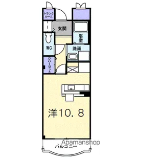 ファインロイテⅡ【1階】の間取り