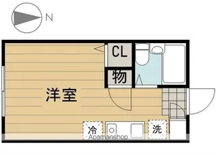ハーベストハイム【2階】の間取り