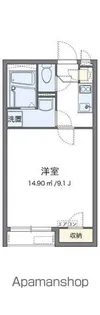 クレイノ太宰府【1階】の間取り