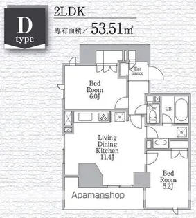 東京都文京区本郷7丁目【マンション】の間取り