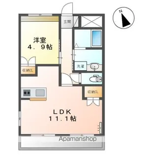 VIVRE 小森野【1階】の間取り