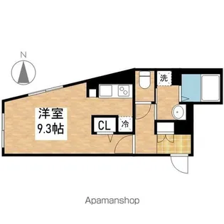 WELL COURT CHIYODA【2階】の間取り