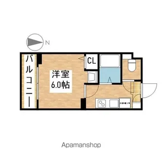 SIERRA OZONE【201号室】の間取り