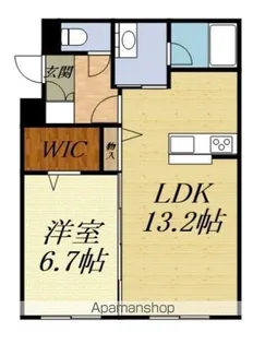 NEUN GLANZ【1階】の間取り