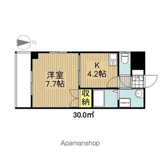 サンステイツ【3階】の間取り