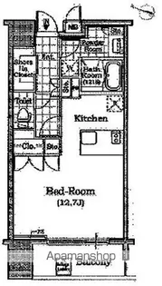 東京都文京区本駒込3丁目【マンション】の間取り