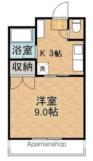 シティフラットM【2階】の間取り