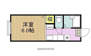 ベルフラット【2階】の間取り