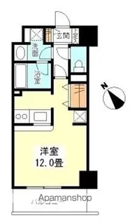 TKフラッツ渋谷【7階】の間取り