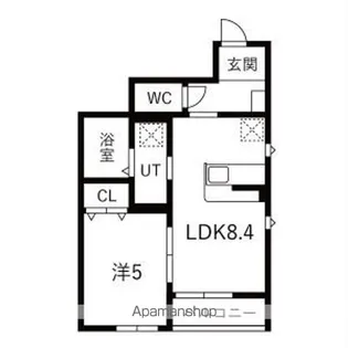 GRAN CLASS V(グラン クラス)【1階】の間取り