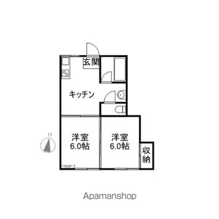 コーポ大幸【101号室】の間取り