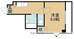 A.REK TENPOZAN【5階】の間取り