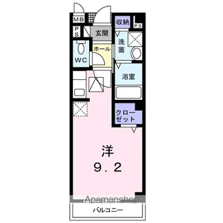 レーク ウッド【1階】の間取り