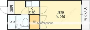 ラフィーネ小若江【1階】の間取り