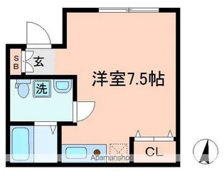 リプル横浜【1階】の間取り
