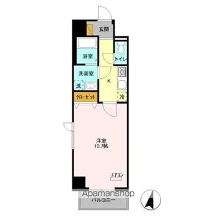 エキスポコンフォート Ⅱ【4階】の間取り