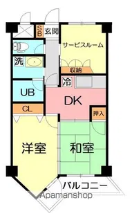 ライオンズマンション平塚第3【3階】の間取り