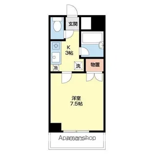 ネオシティー長町【2階】の間取り