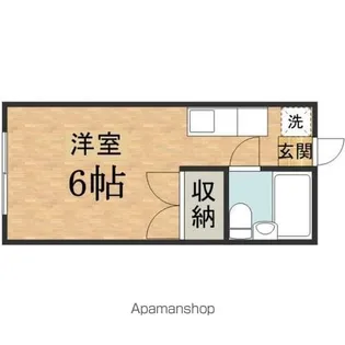 井上ハウス【105号室】の間取り
