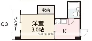 コート紙町Ⅸ【4階】の間取り