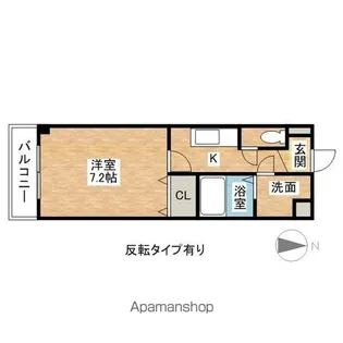 ガルテン・ヴィラ【2階】の間取り