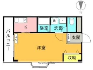 プレアール三番町【1階】の間取り